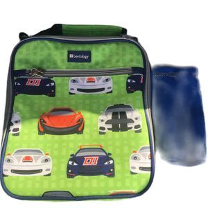 Bentology Kids Lunch bag with insulated bottle holder CARS